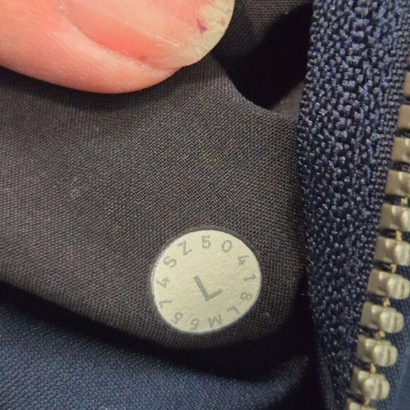 Lululemon Men's Size L ABC Jogger Warpstreme Iron Blue Workout Fitness - Picture 8 of 9
